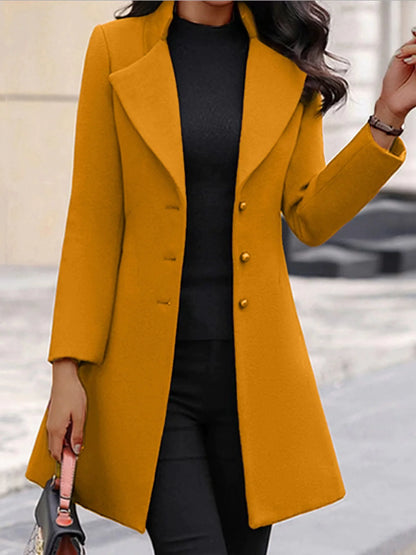 Women's Classic Long Trench Coat