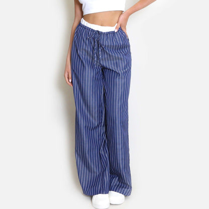 Comfortable Wide Leg Women's Pants with Pockets