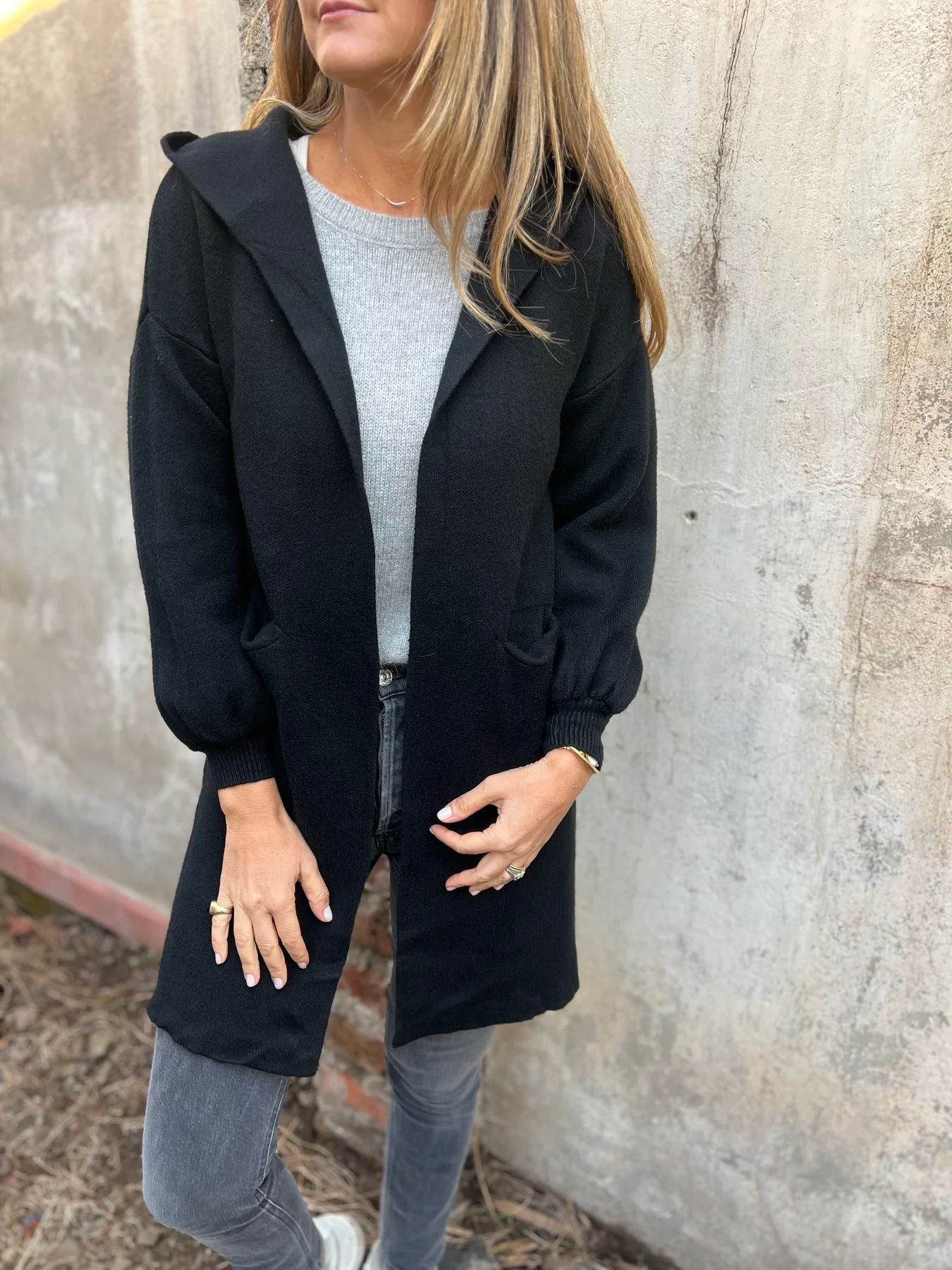 Cozy Hooded Sweater for Daily Wear
