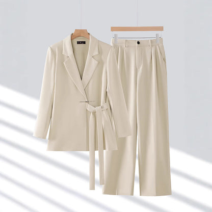 Classic Fit Women's Blazer Suit Set