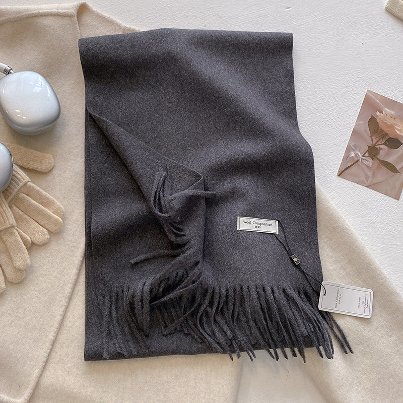 Cozy Lightweight Fringe Scarf Wrap