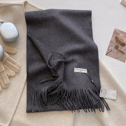 Cozy Lightweight Fringe Scarf Wrap