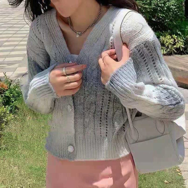 Cozy Women's Oversized Cable Knit Cardigan