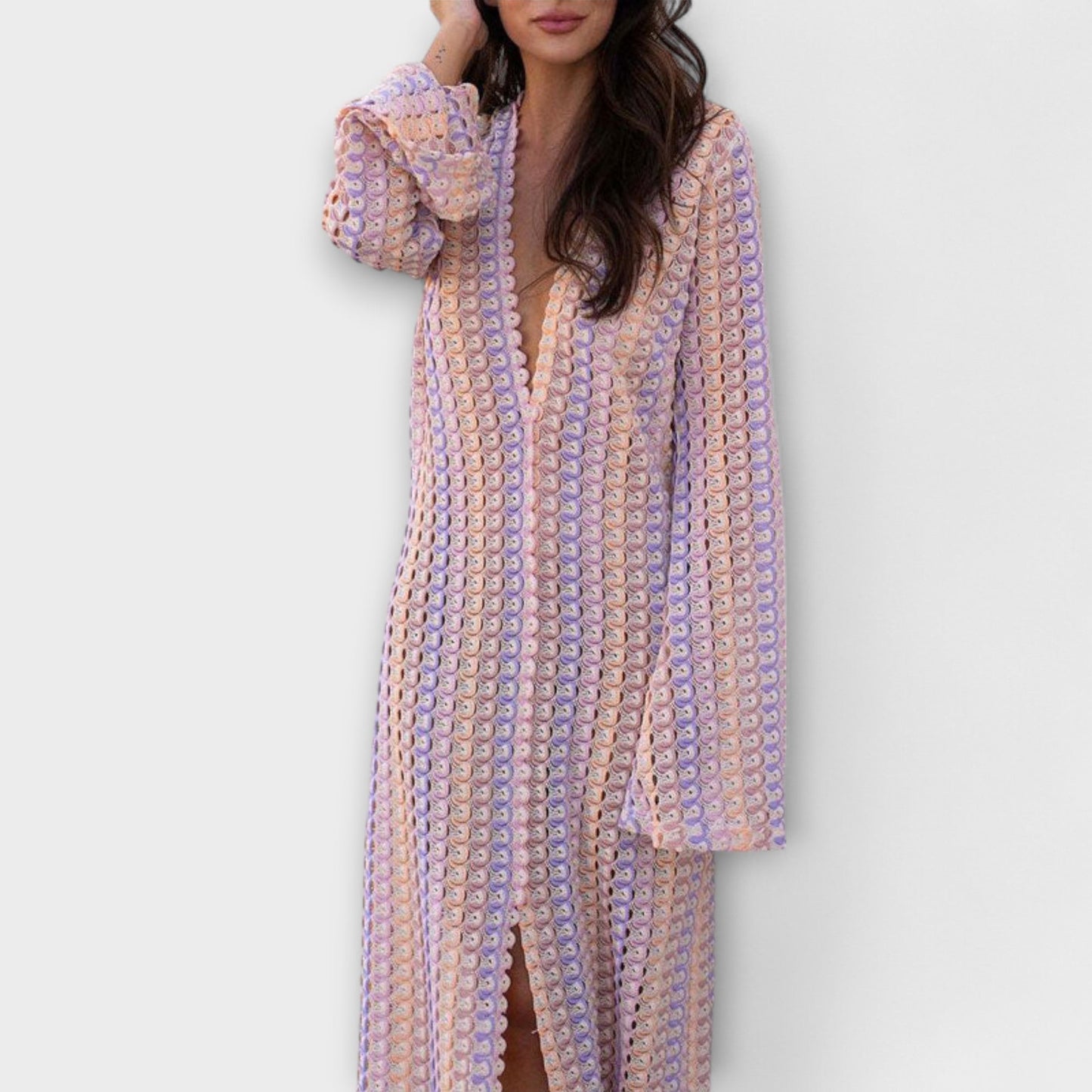 Comfy V-Neck Summer Maxi Dress