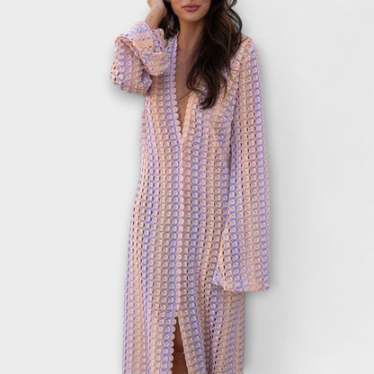 Comfy V-Neck Summer Maxi Dress