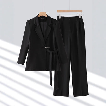 Classic Fit 2 Piece Pants Set