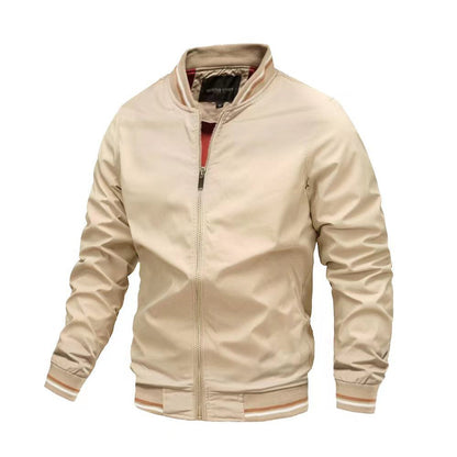 Waterproof Slim Fit Mens Zip Jacket - EasyApparels
