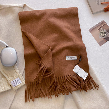 Cozy Lightweight Fringe Scarf Wrap