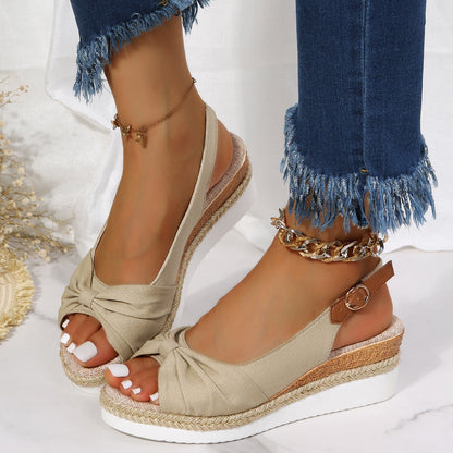 Chic High Heel Open Toe Summer Sandals