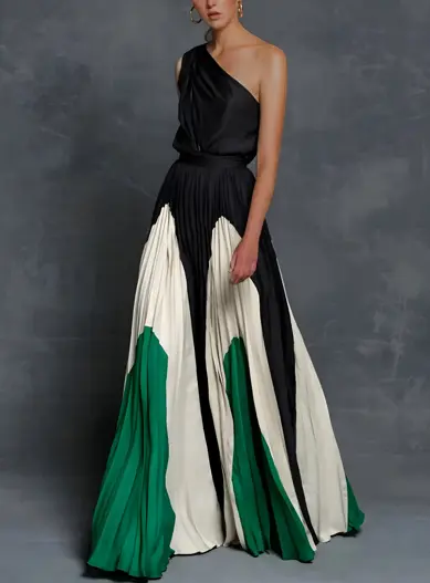 Chic Off The Shoulder Long Evening Dress