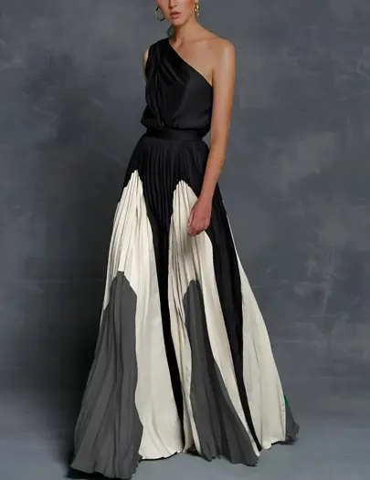 Chic Off The Shoulder Long Evening Dress