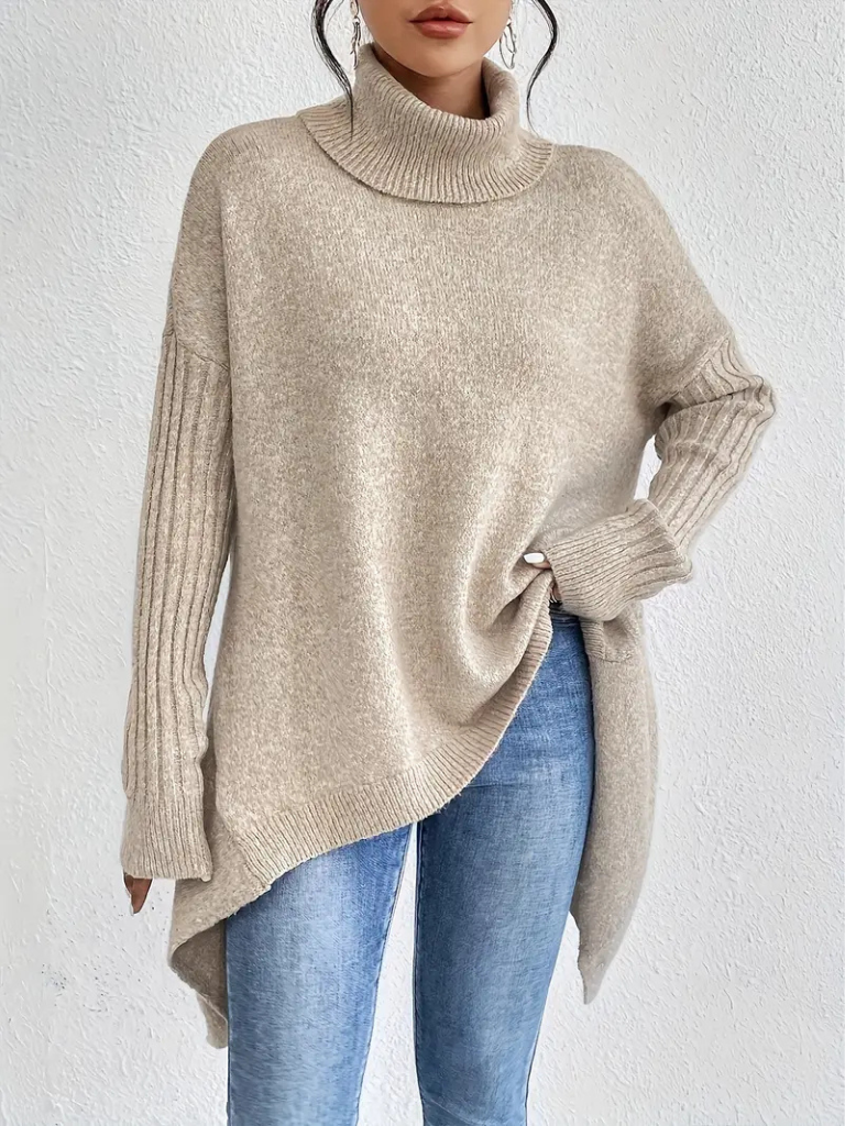 Classic Crew Neck Long Sleeve Sweater