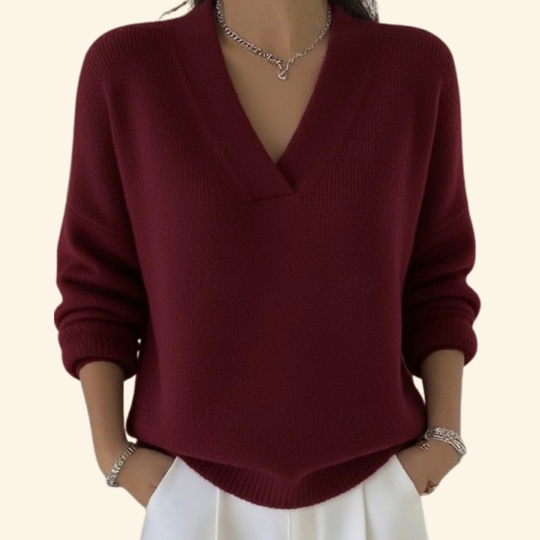 Auvie | Classic Crew Neck Sweater - Vossary