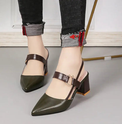 Comfortable Low Heel Slingbacks for Women