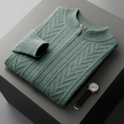 Premium Wool Crew Neck Sweater