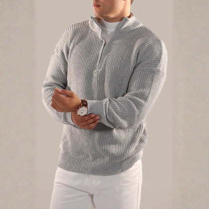 Men's Classic Zip Up Sweater