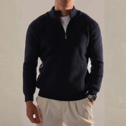 Men's Classic Zip Up Sweater