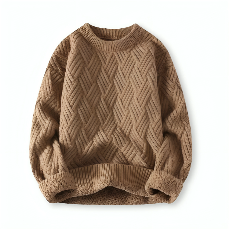 Soft Classic Men's Wool Crew Neck Sweater