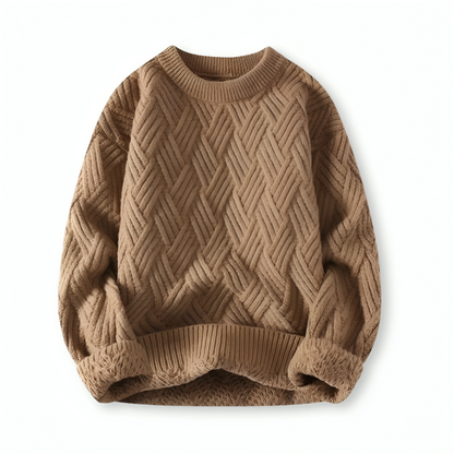 Soft Classic Men's Wool Crew Neck Sweater