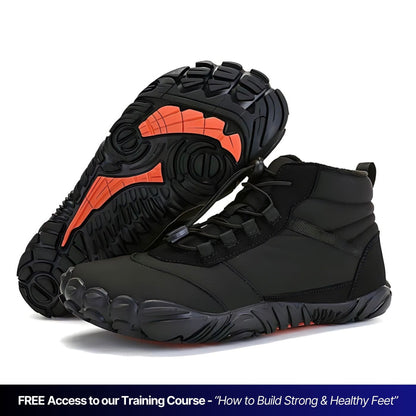 Natural Fit Minimalist High-Top Sneakers - EasyApparels