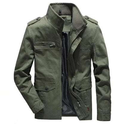Waterproof Zip Up Chest Padded Coat - EasyApparels