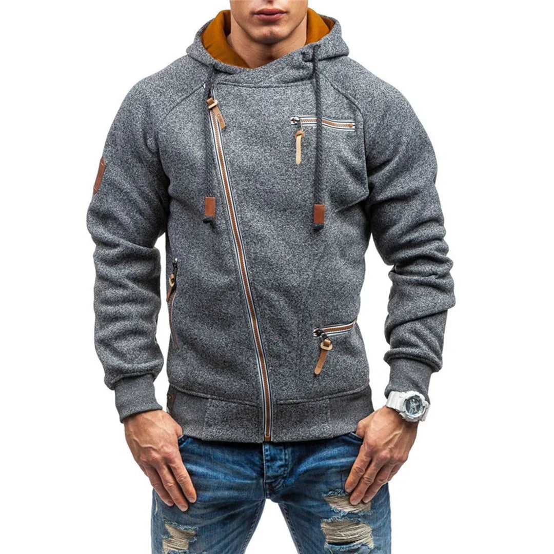 Comfy Mens Hooded Sweatshirt with Pockets