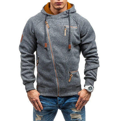 Comfy Mens Hooded Sweatshirt with Pockets