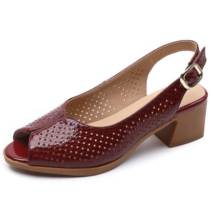 Elegant Low Block Heel Shoes for Women