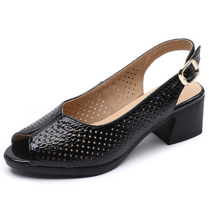 Elegant Low Block Heel Shoes for Women - EasyApparels