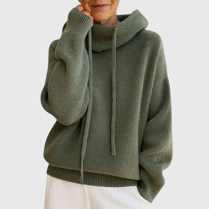Relaxed Fit Crew Neck Sweater - Vossary