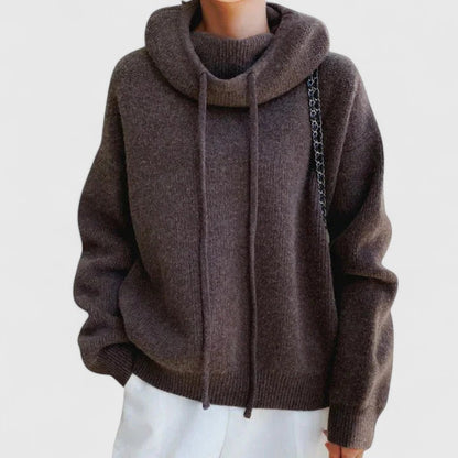Relaxed Fit Crew Neck Sweater