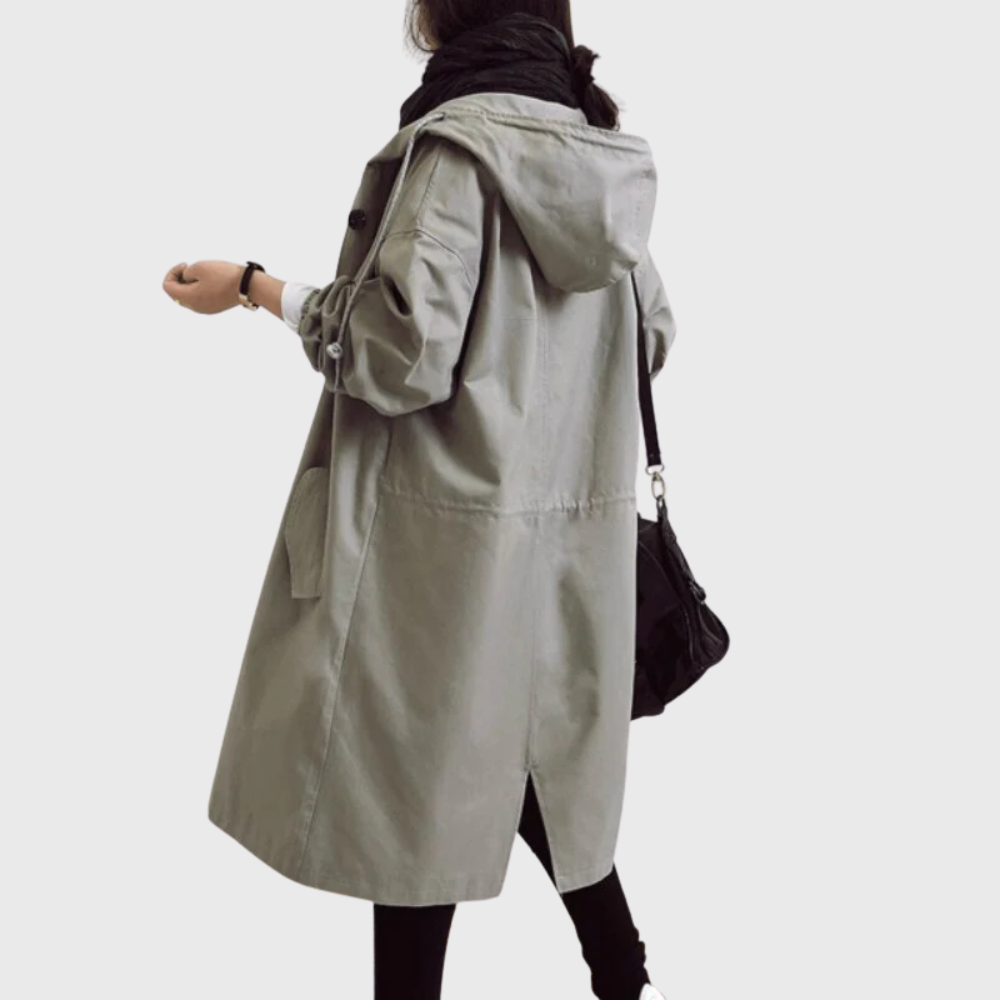 Waterproof Women's Rain Trench Coat