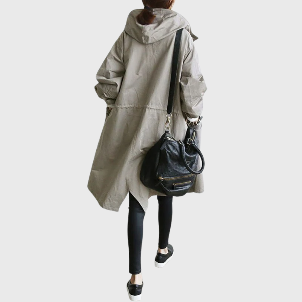Waterproof Women's Rain Trench Coat