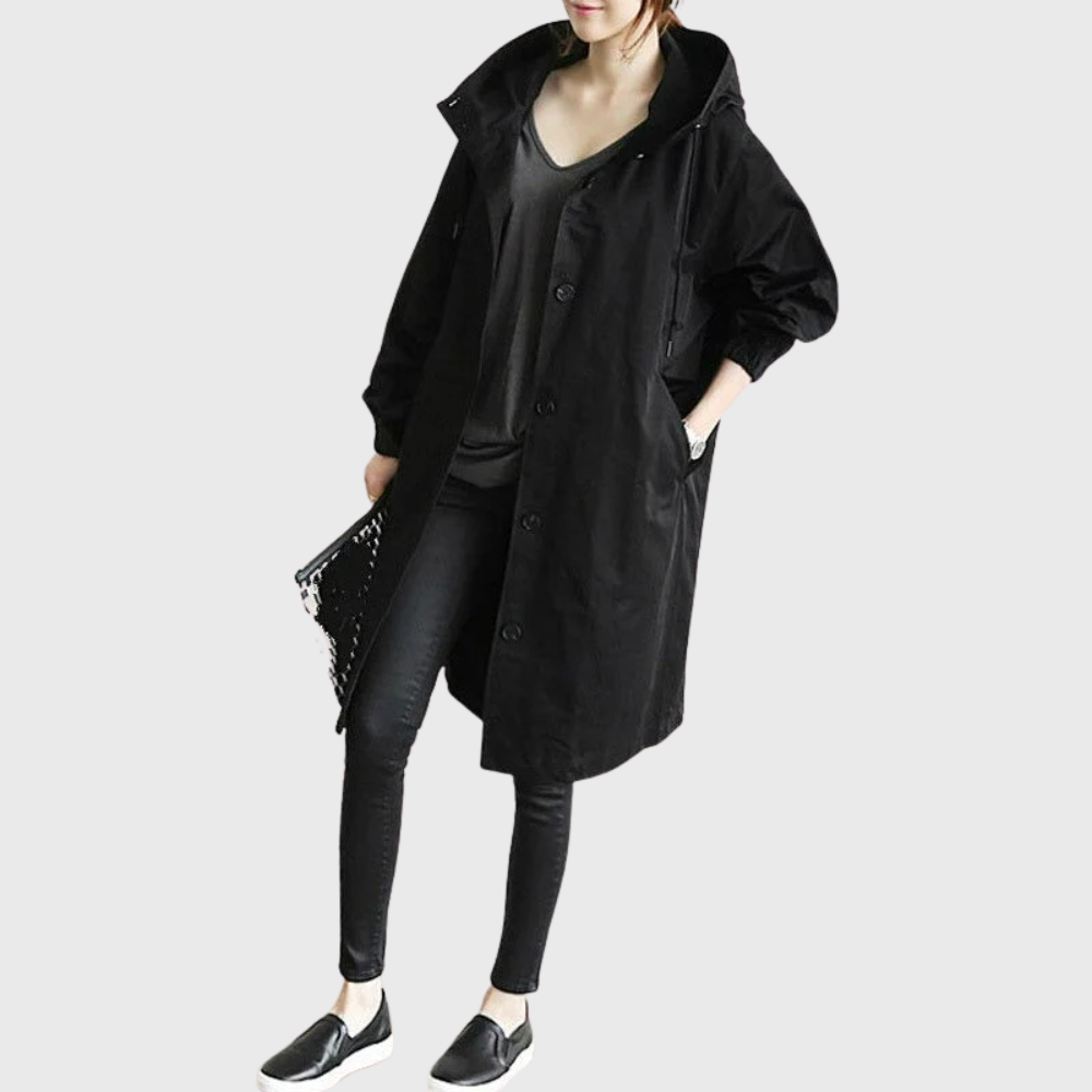 Waterproof Women's Rain Trench Coat