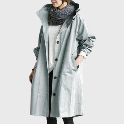 Waterproof Women's Rain Trench Coat