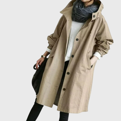 Waterproof Women's Rain Trench Coat