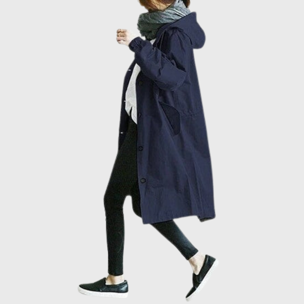 Waterproof Women's Rain Trench Coat