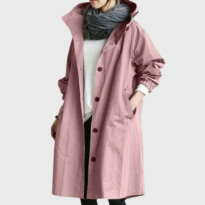 Waterproof Women's Rain Trench Coat