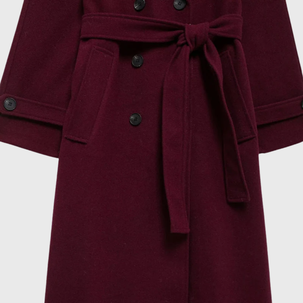 Warm Women's Long Wool Coat