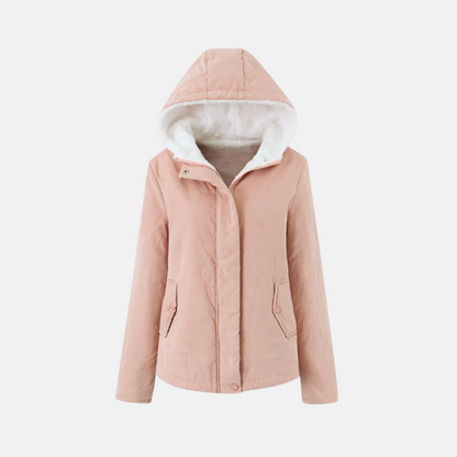 Warm Womens Padded Fleece Jacket