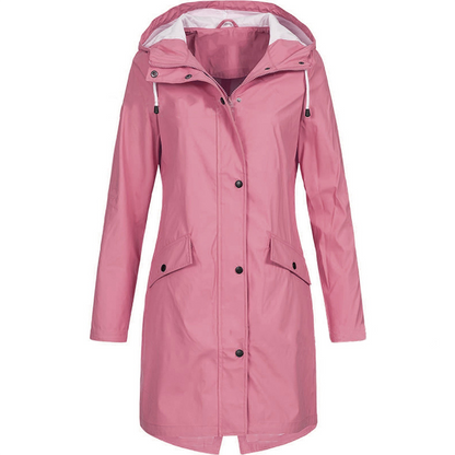 Waterproof Women's Raincoat - Breathable Windbreaker Jacket - EasyApparels