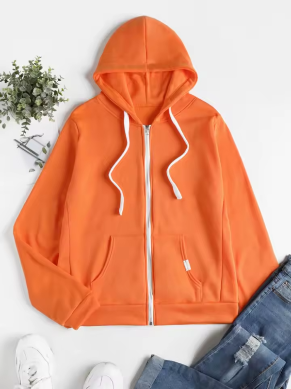Warm Women's Fleece Zip Hoodie