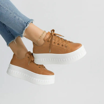 Comfortable High Top Women's Sneakers - Vossary