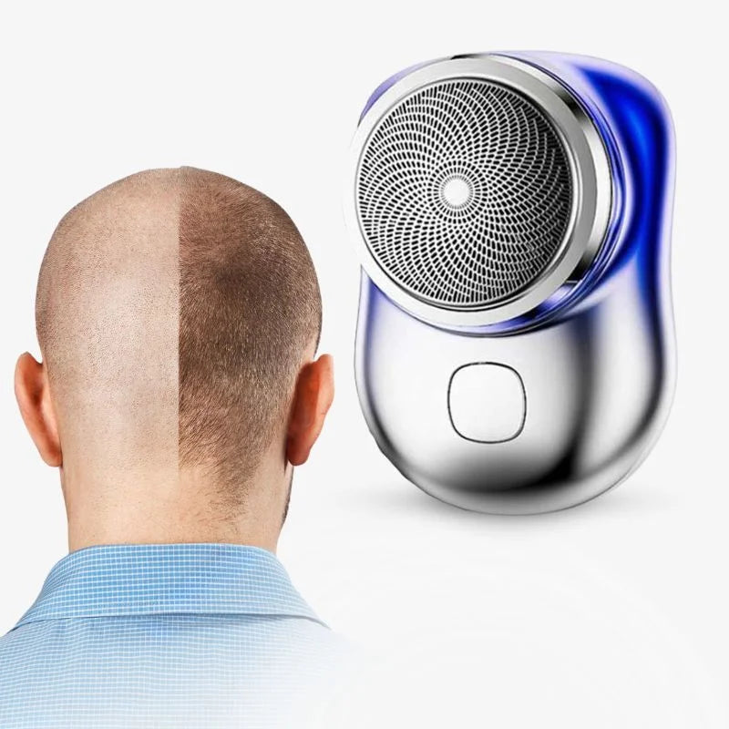 Portable Compact Rechargeable Travel Razor for Men - Luxicro