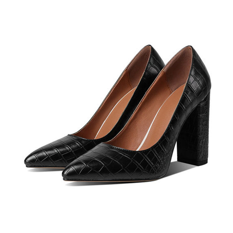 High Heel Pointed Toe Classic Women's Pumps - Vossary