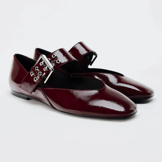 Women's Slip On Leopard Ballet Flats - EasyApparels