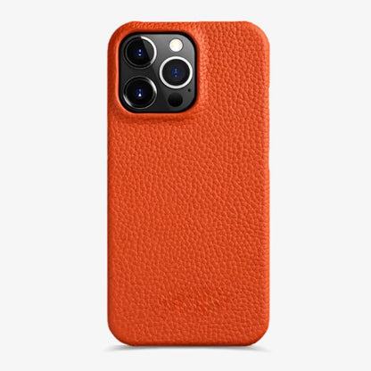 Thin Red Leather iPhone Case with Premium Grip