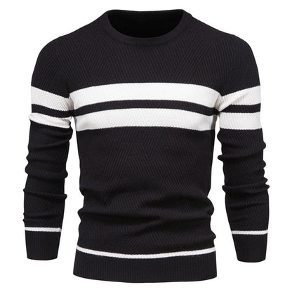 Men's Slim Fit Ribbed Sweater