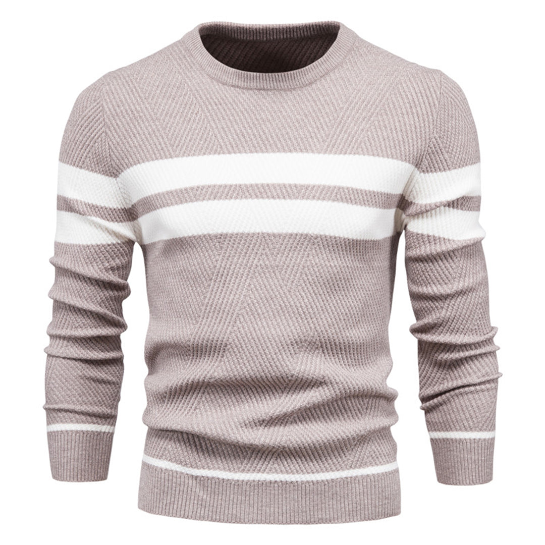 Men's Slim Fit Ribbed Sweater