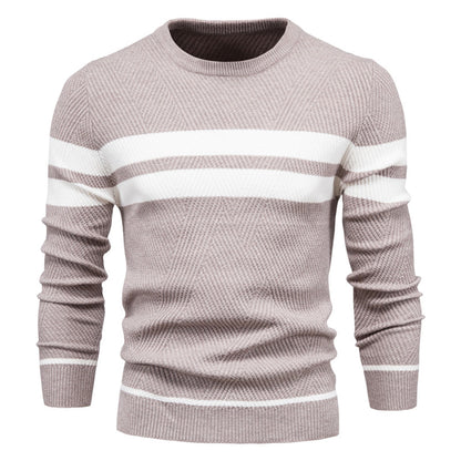 Men's Slim Fit Ribbed Sweater